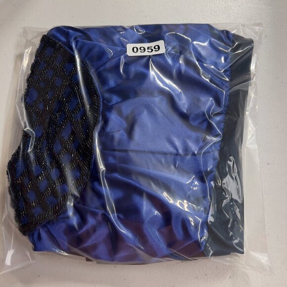 Torrid Women's Plus Embellished Sheath Black/Blue Royal Mini Dress 3X - Picture 9 of 11